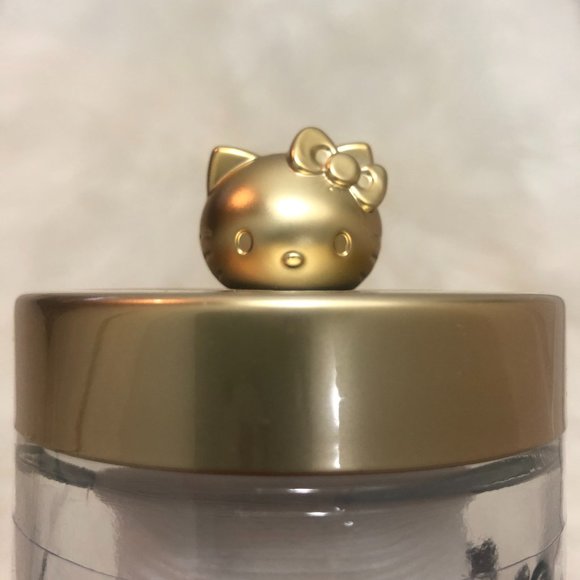 *BRAND NEW* Hello Kitty Reusable Glass Jar with Exfoliating Cotton Pads - Picture 4 of 4